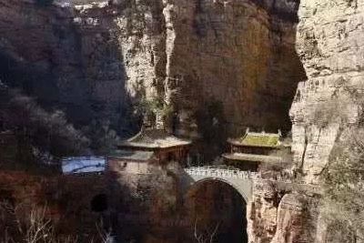A scenic view of Shijiazhuang Fuqing Temple