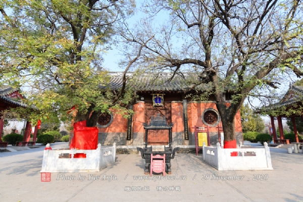 A scenic view of Shijiazhuang Fuxitai Site
