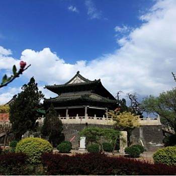 A scenic view of Shijiazhuang Fuxitai Site