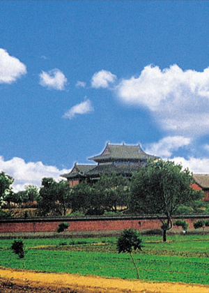 A scenic view of Shijiazhuang Fuxitai Site