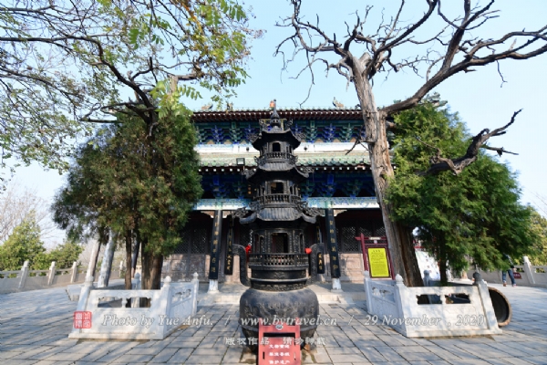 A scenic view of Shijiazhuang Fuxitai Site