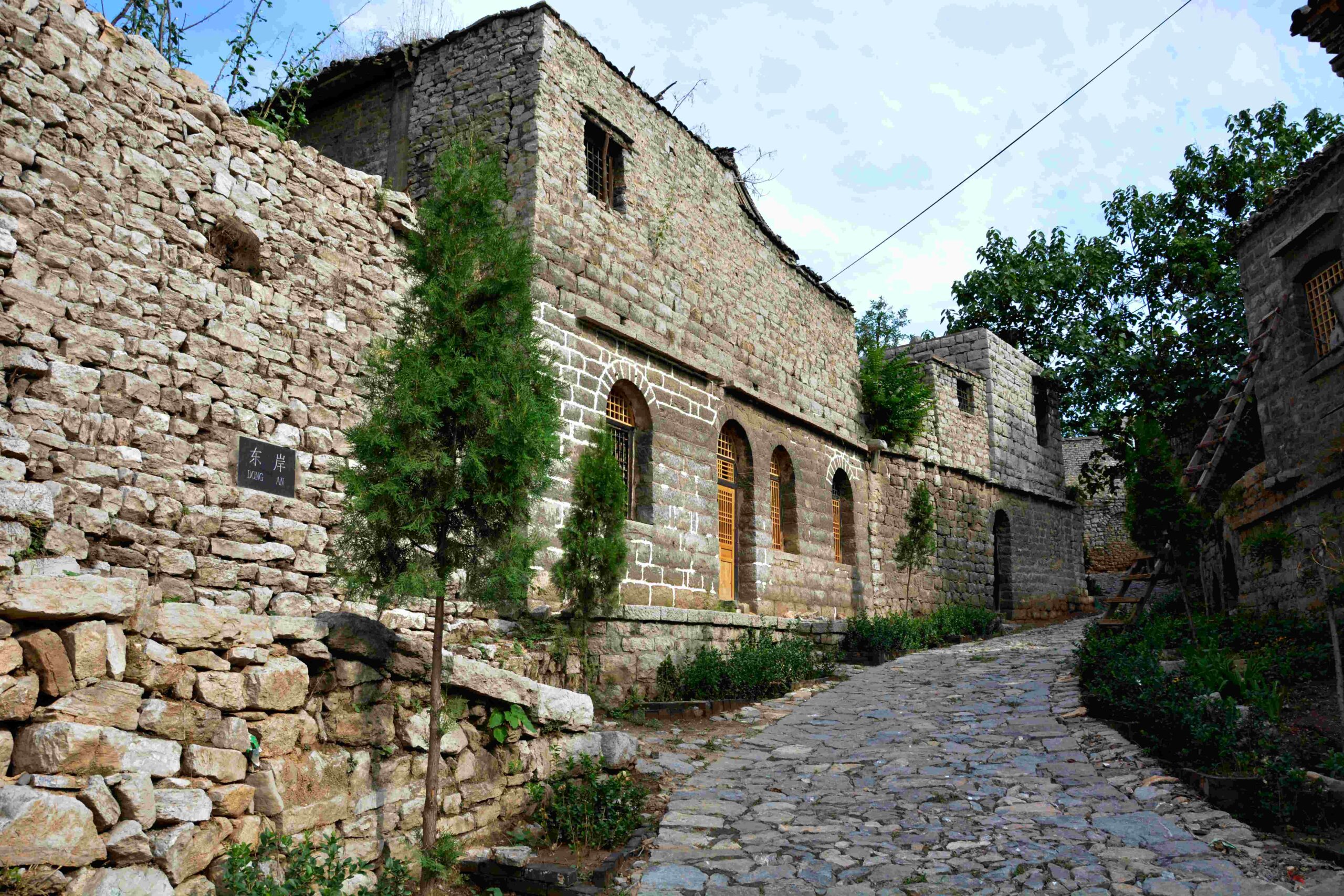 A scenic view of Shijiazhuang Jingxing Ancient Post Road
