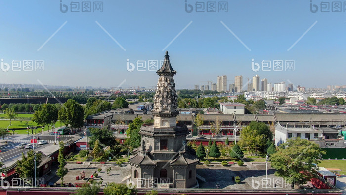 A Journey Through Time: The Beauty of Linji Temple and Chengling Pagoda in Shijiazhuang