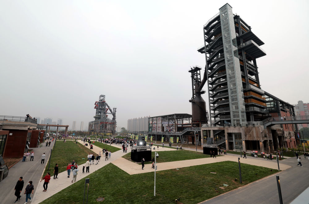 A scenic view of Shijiazhuang Taixi Site