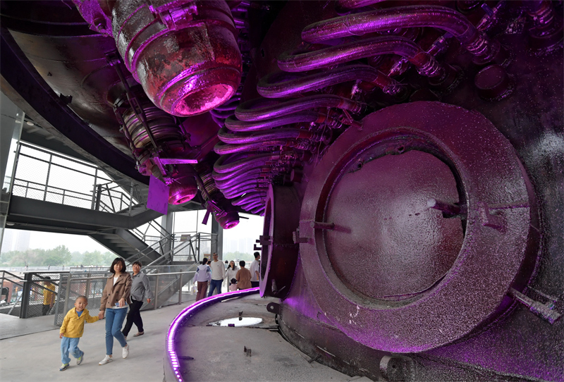 A scenic view of Shijiazhuang Taixi Site