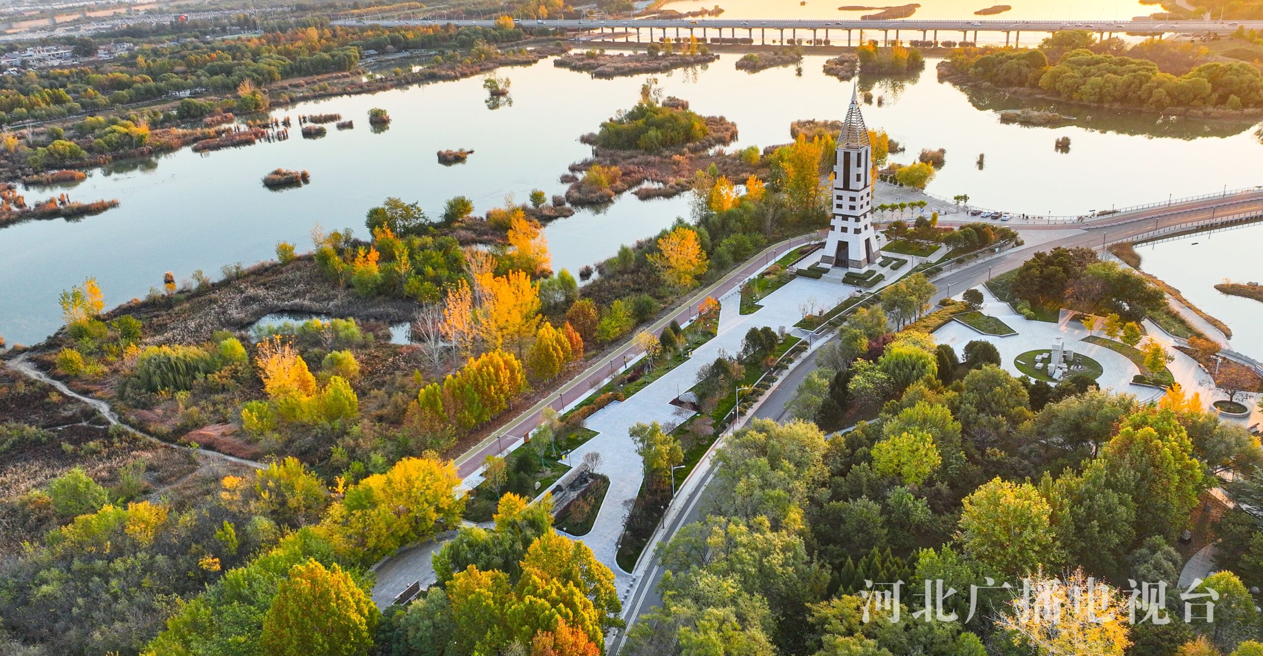 A scenic view of Shijiazhuang Taixi Site