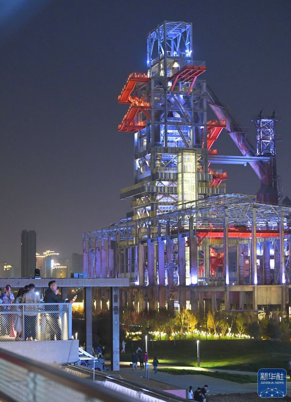 A scenic view of Shijiazhuang Taixi Site