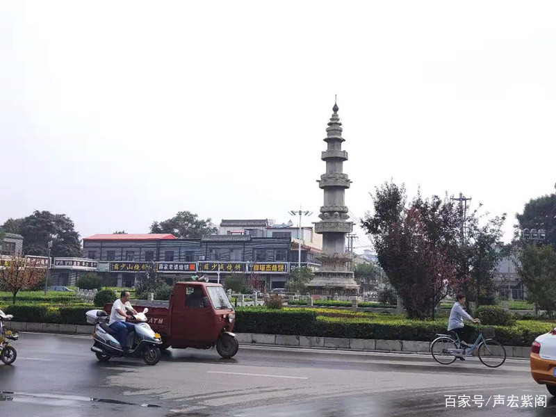 A scenic view of Shijiazhuang Zhaozhou Dharani Sutra Pillar