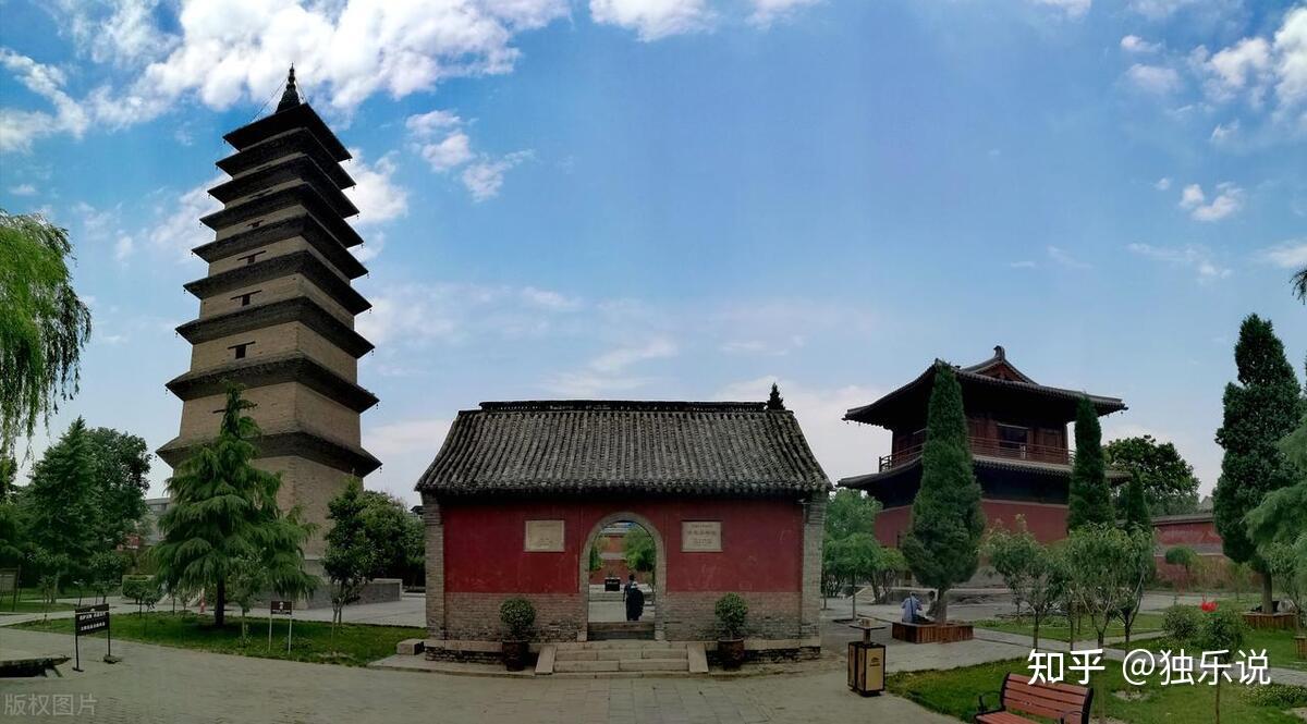 A scenic view of Shijiazhuang Zhengdingfu Confucian Temple