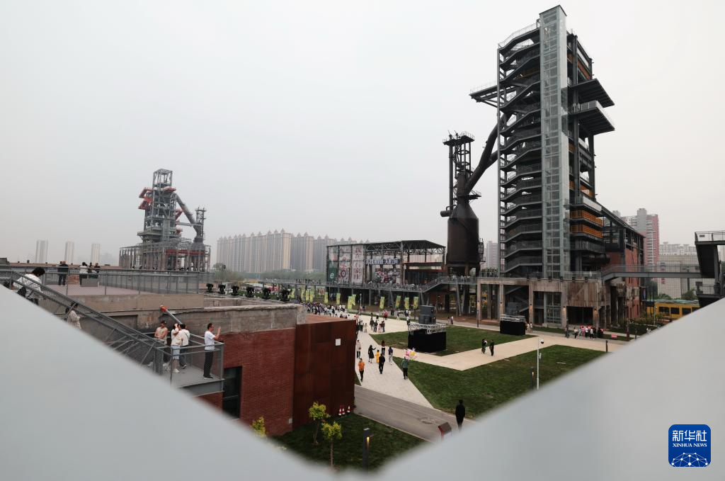 A scenic view of Shijiazhuang Zhengfeng Mine Industrial Buildings