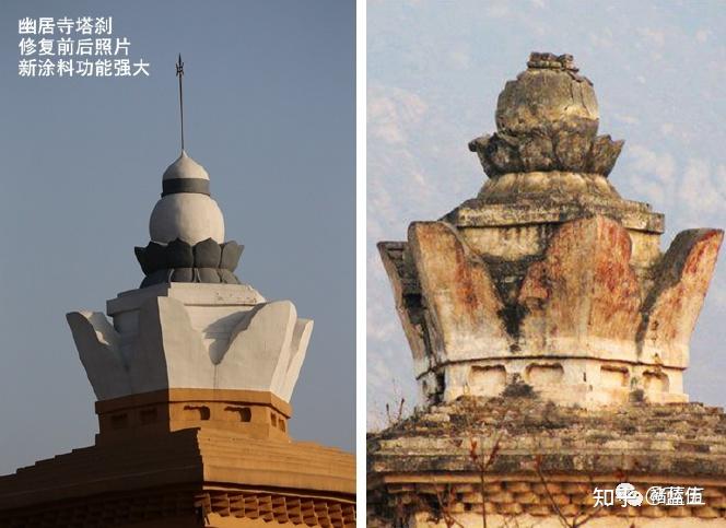 A scenic view of Shijiazhuang Zhiping Temple Stone Pagoda