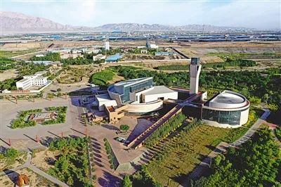 A scenic view of Shizuishan Shengweicheng Zhi
