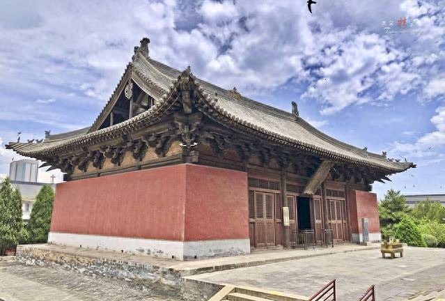 A scenic view of Shuozhou Chongfu Temple