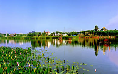 A scenic view of Songyuan Chunnabo Yizhiqun