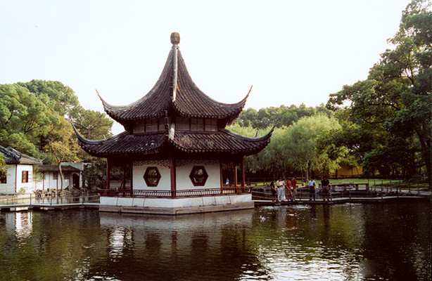 A scenic view of Suzhou Caiyitang