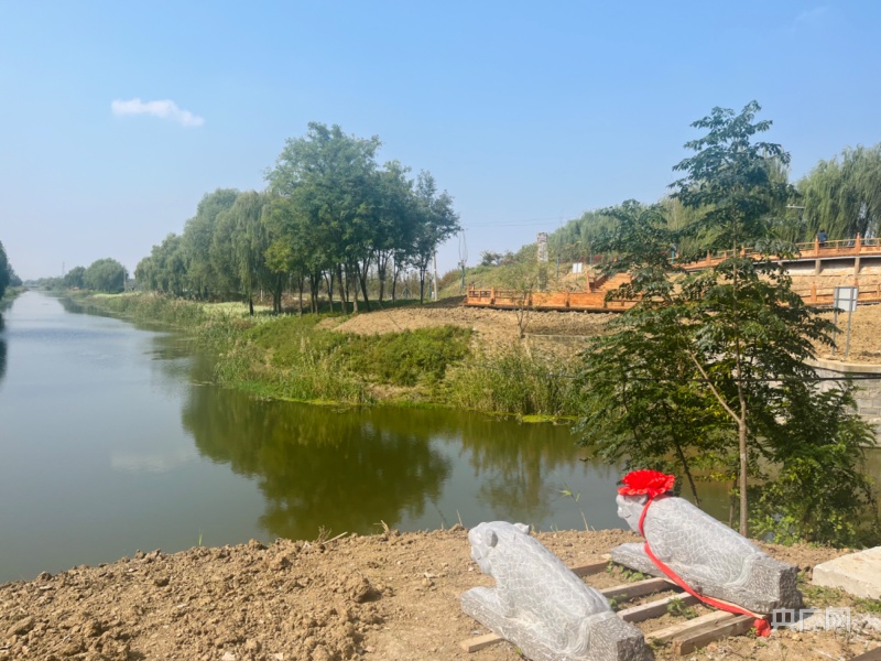 A scenic view of Suzhou Dayunhe Gudao Sixianduan Huashigang Yizhi
