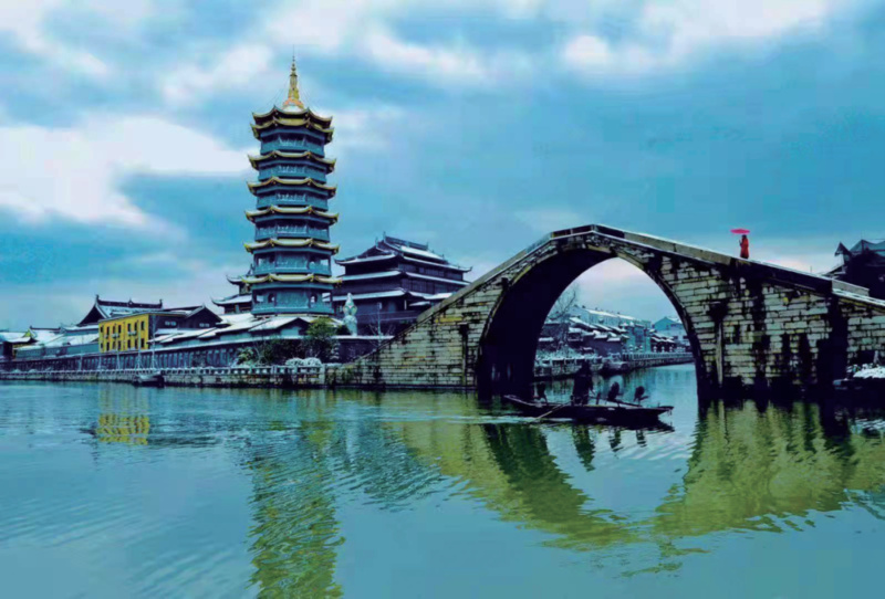 A scenic view of Suzhou Dayunhe Subitems