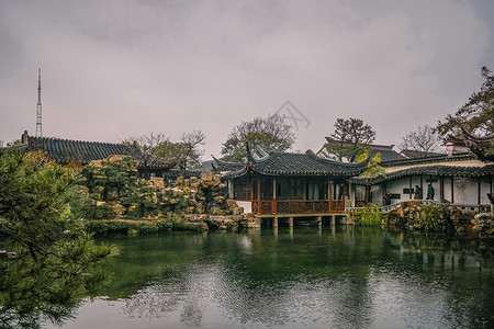 A scenic view of Suzhou Ouyuan