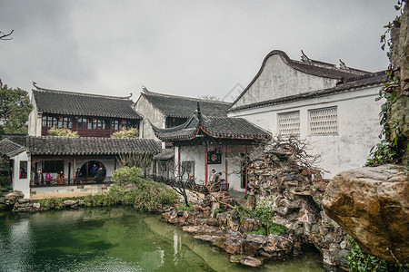 A scenic view of Suzhou Ouyuan