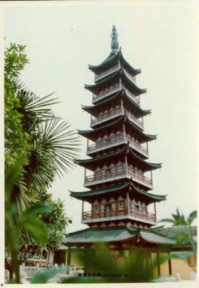 A scenic view of Suzhou Qinfengta