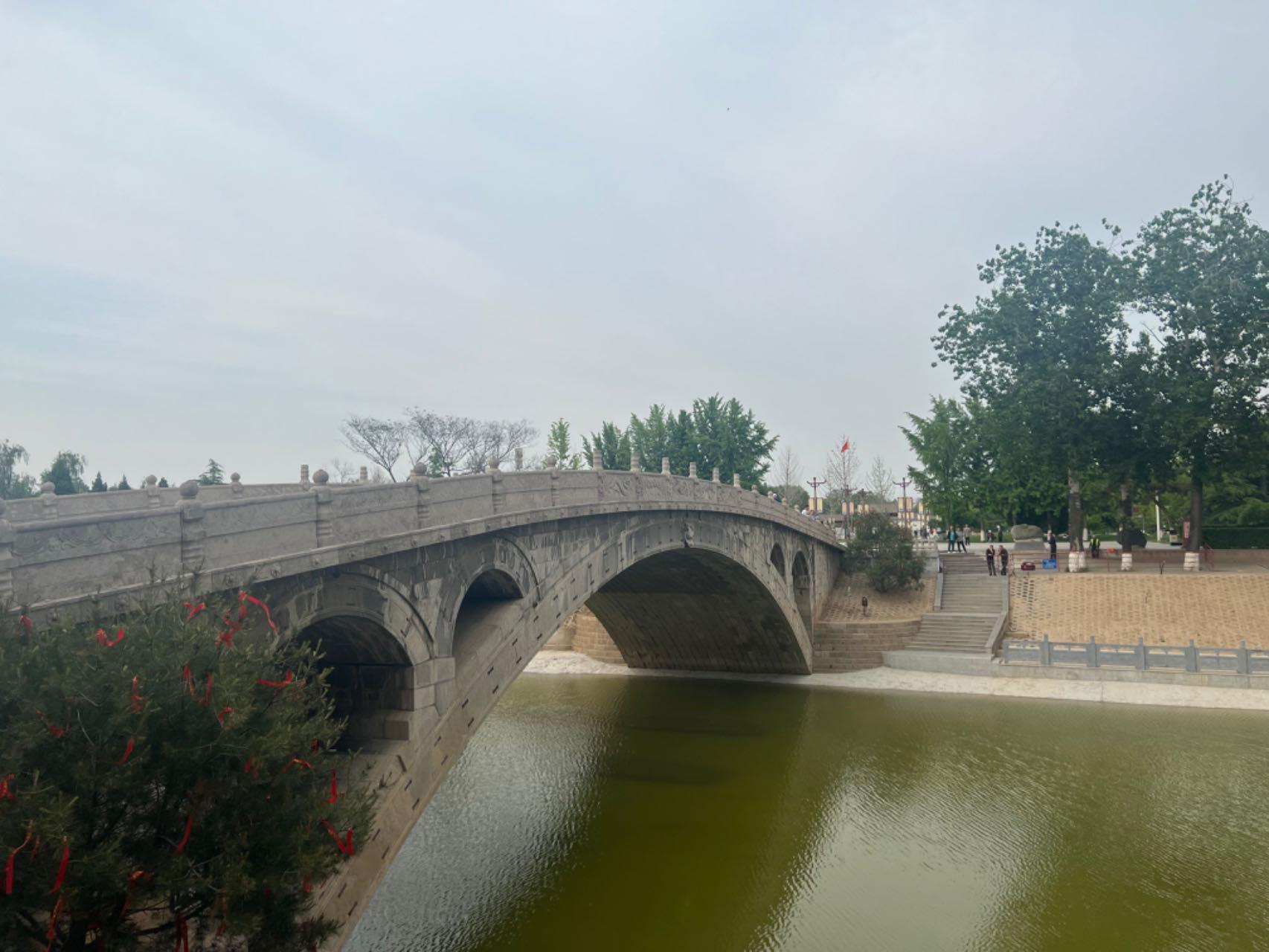 A scenic view of Suzhou Taicang Shigongqiao