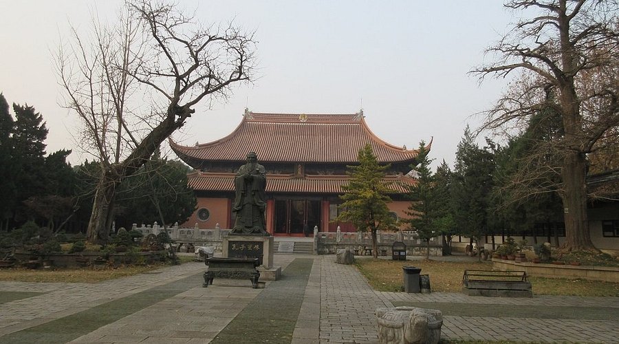 A scenic view of Suzhou Wenmiao Ji Shike
