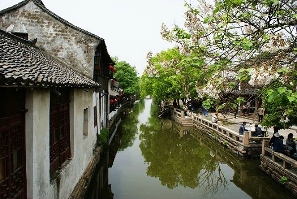 A scenic view of Suzhou Yuyantang