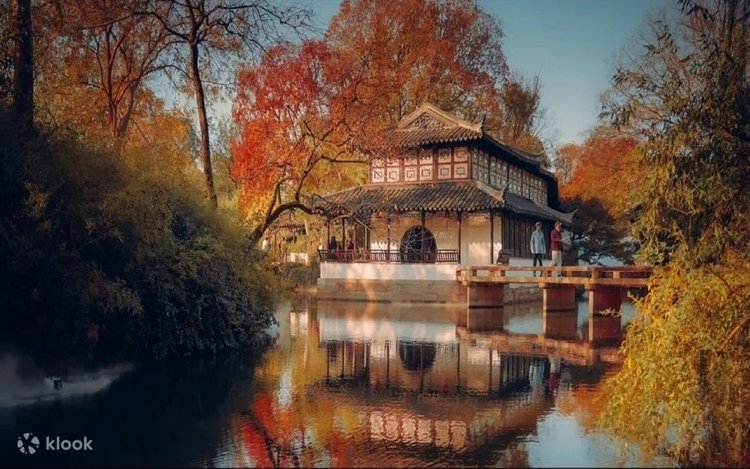 A scenic view of Suzhou Zhuozhengyuan