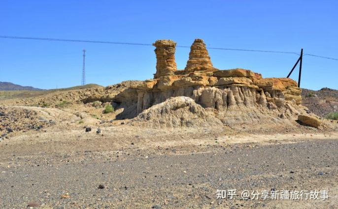A scenic view of Tacheng Daoerben Elute Senmu Gucheng Yizhi