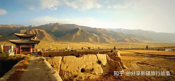 A scenic view of Tacheng Luotuoshi Jiushiqi Yizhi