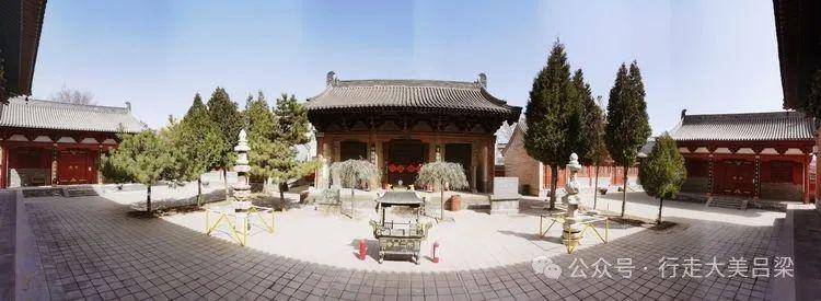 A scenic view of Taiyuan Bu Er Temple