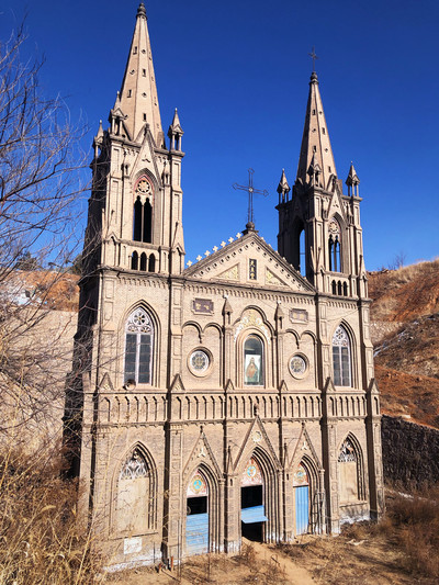 A scenic view of Taiyuan Catholic Cathedral