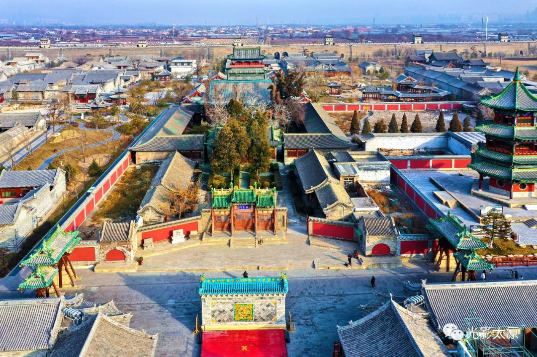 A scenic view of Taiyuan Confucian Temple