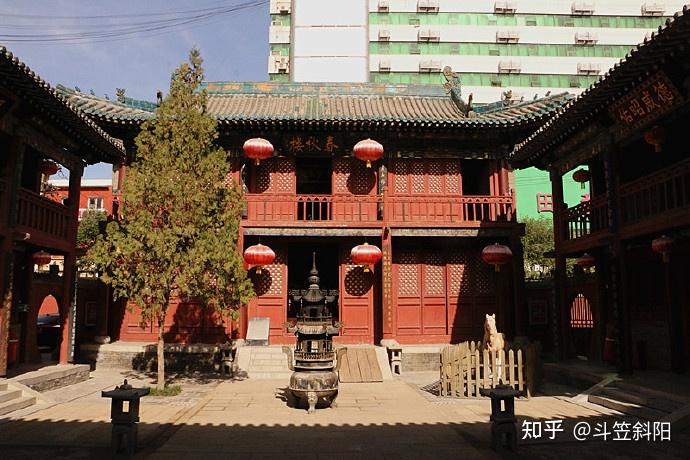 A scenic view of Taiyuan Da Guandi Temple