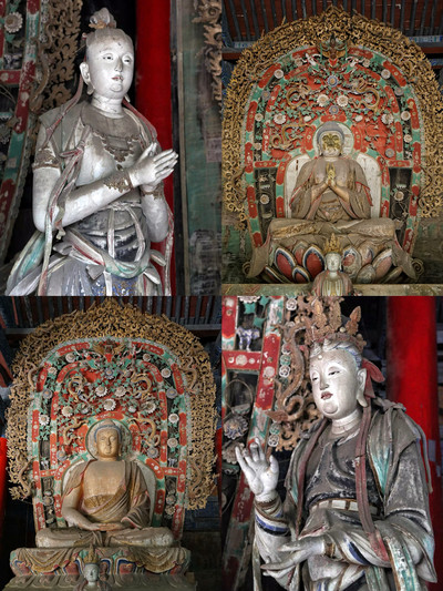 A scenic view of Taiyuan Duo Fu Temple
