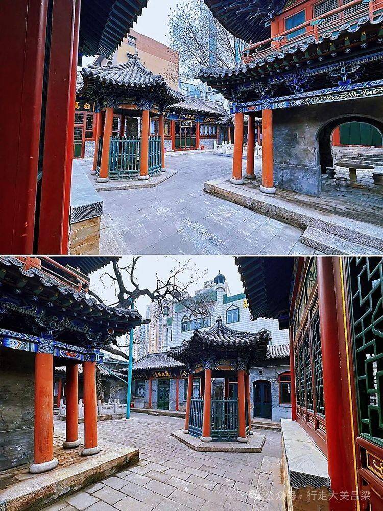 A scenic view of Taiyuan Grand Mosque