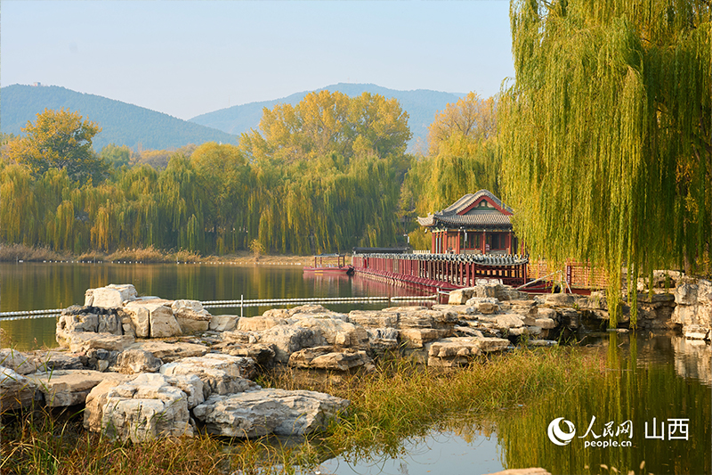 A scenic view of Taiyuan Jin Ci Temple