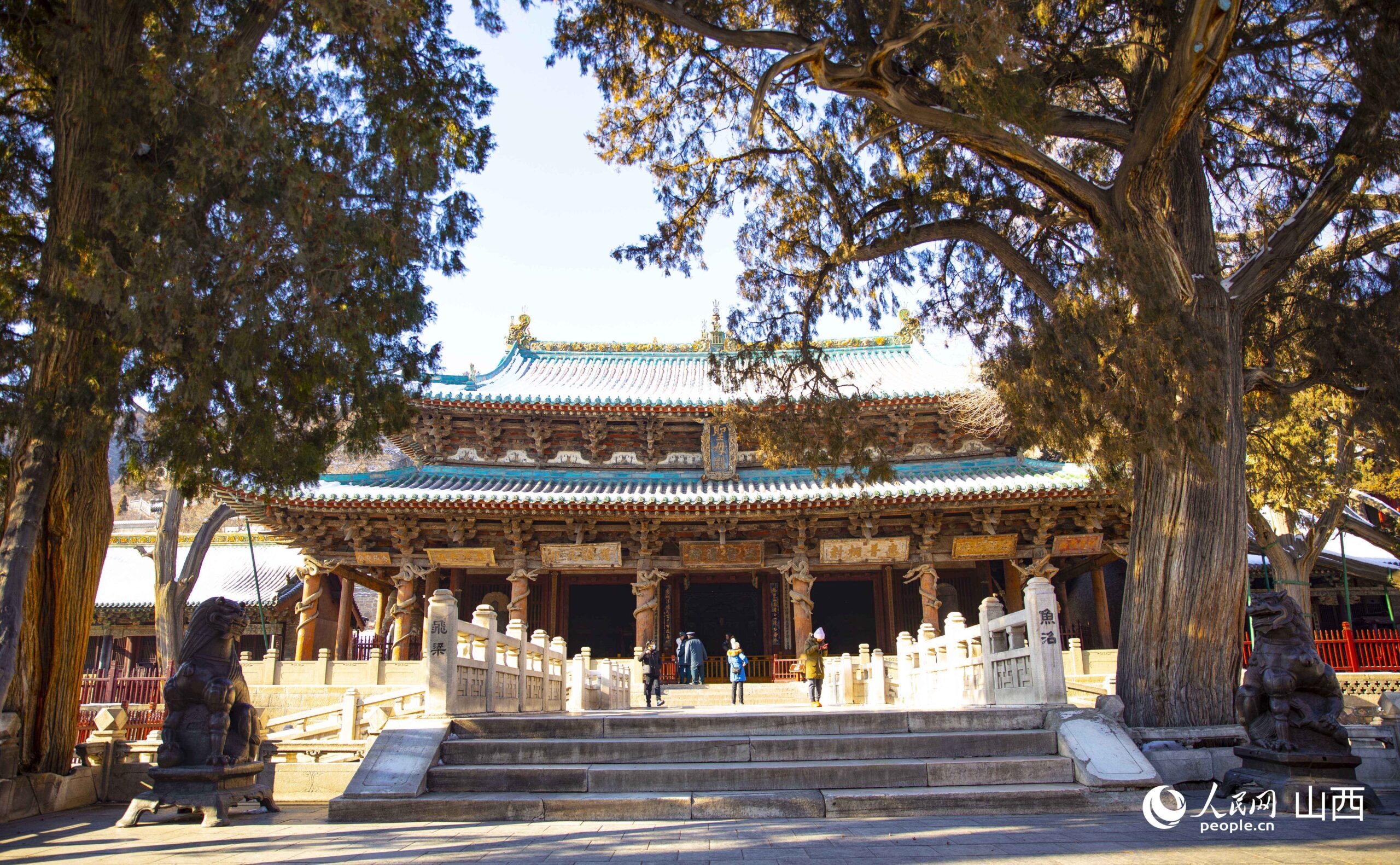 A scenic view of Taiyuan Jin Ci Temple