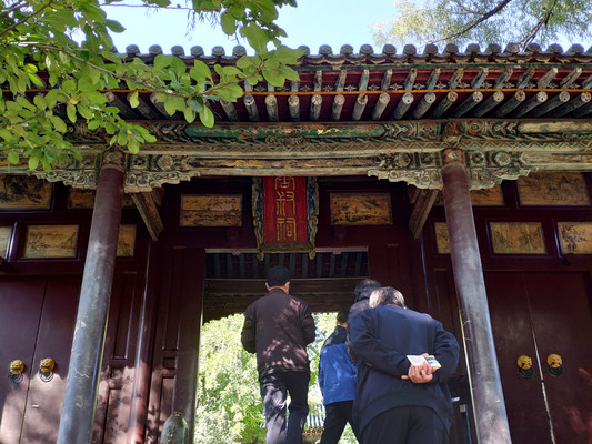 A scenic view of Taiyuan Jinyuan Confucian Temple