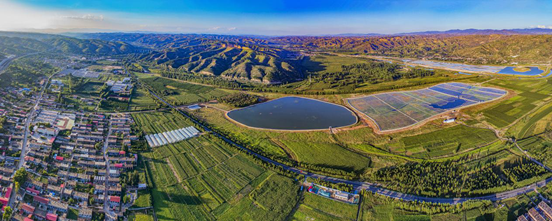 A scenic view of Taiyuan Loufan Ancient City Site