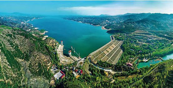 A scenic view of Taiyuan Loufan Ancient City Site