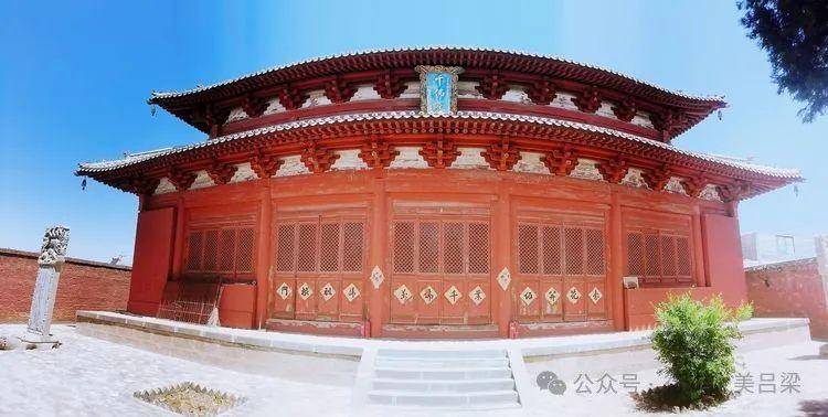 A scenic view of Taiyuan Xinzhuang Kaihua Temple