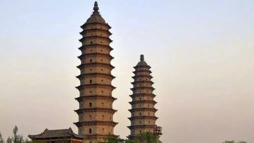 A scenic view of Taiyuan Yongzuo Temple