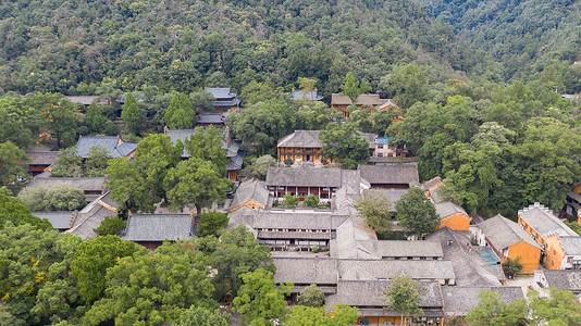 A scenic view of Taizhou Guoqing Si