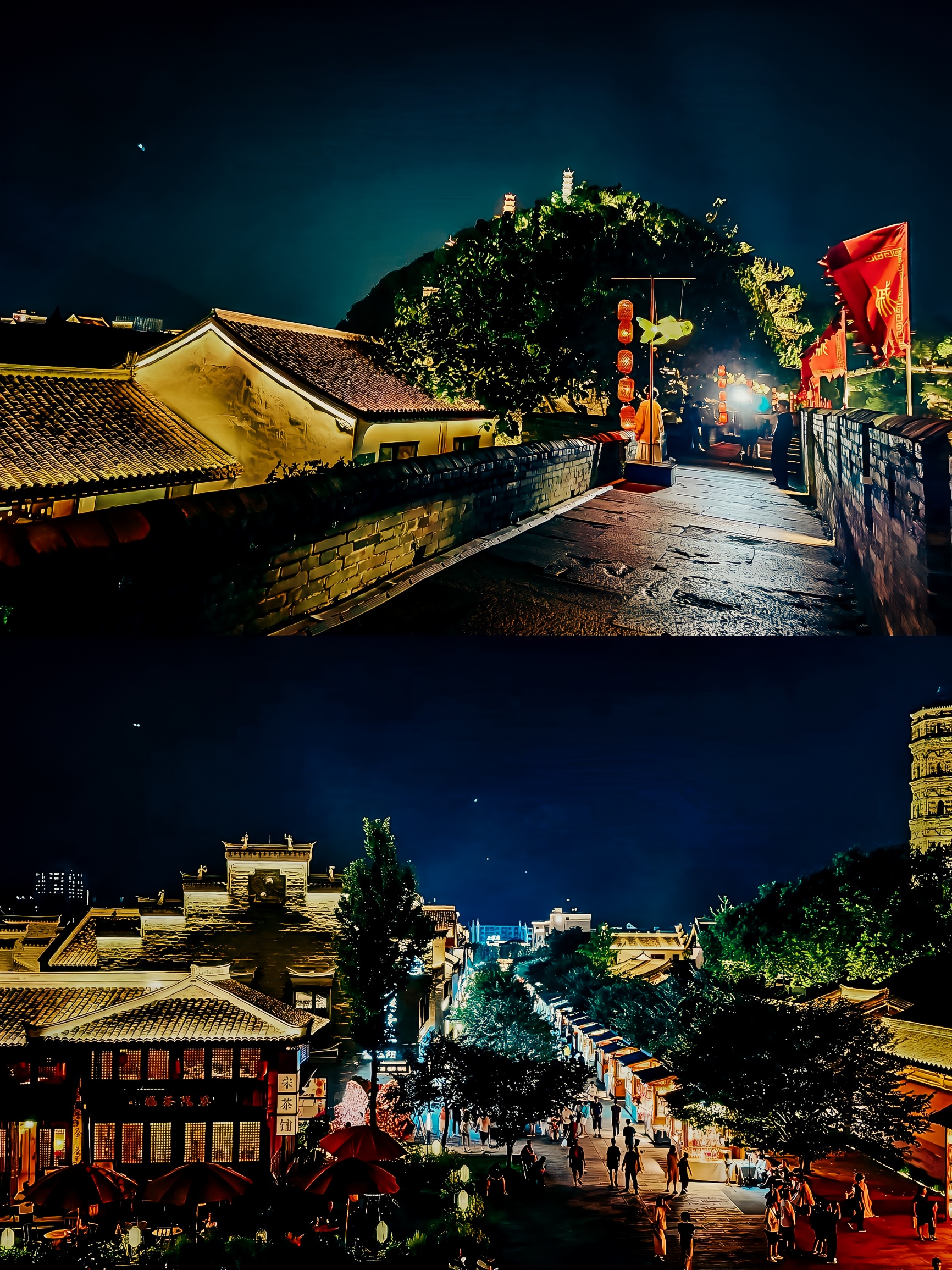 A scenic view of Taizhou Kanmen Yanchaosuo