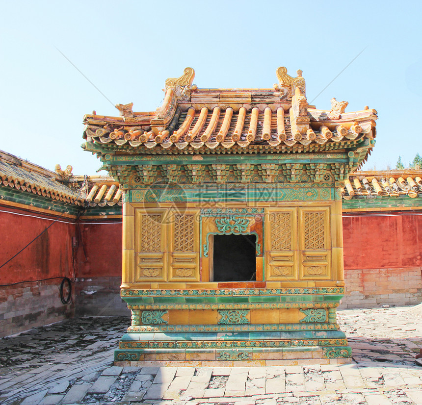 A scenic view of Tangshan Qing Eastern Tombs