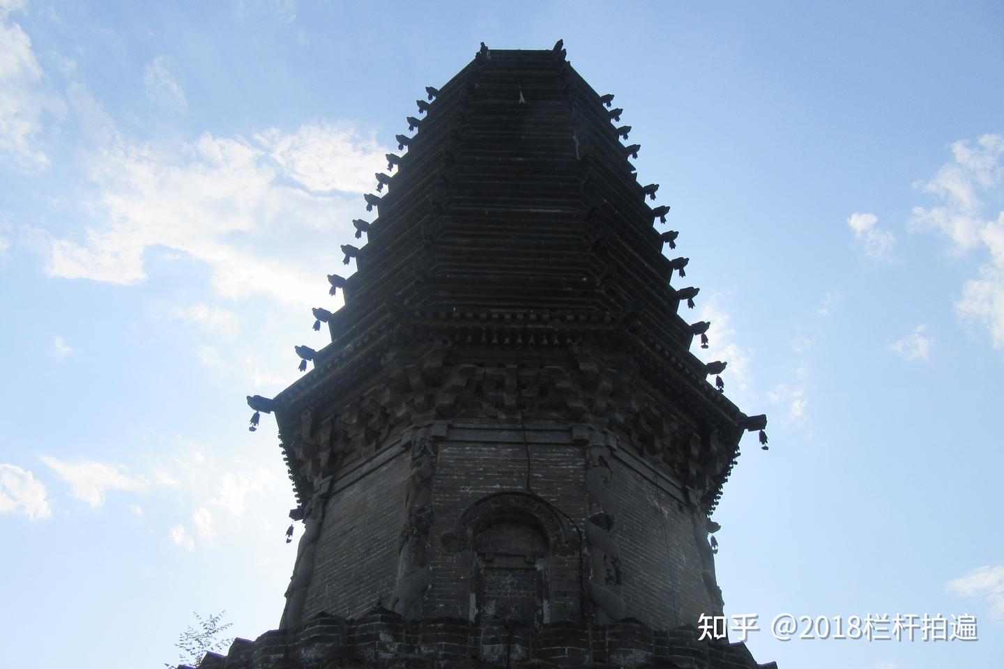 A scenic view of Tangshan Tiangong Temple Pagoda