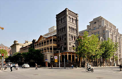 A scenic view of Tianjin Heping Lishunde Jiudian Jiuzhi