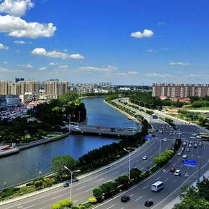 A scenic view of Tianjin Wuqing Dayunhe Shisicang Yizhi