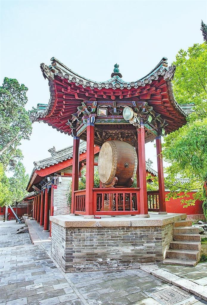 A scenic view of Tianshui Fuximiao